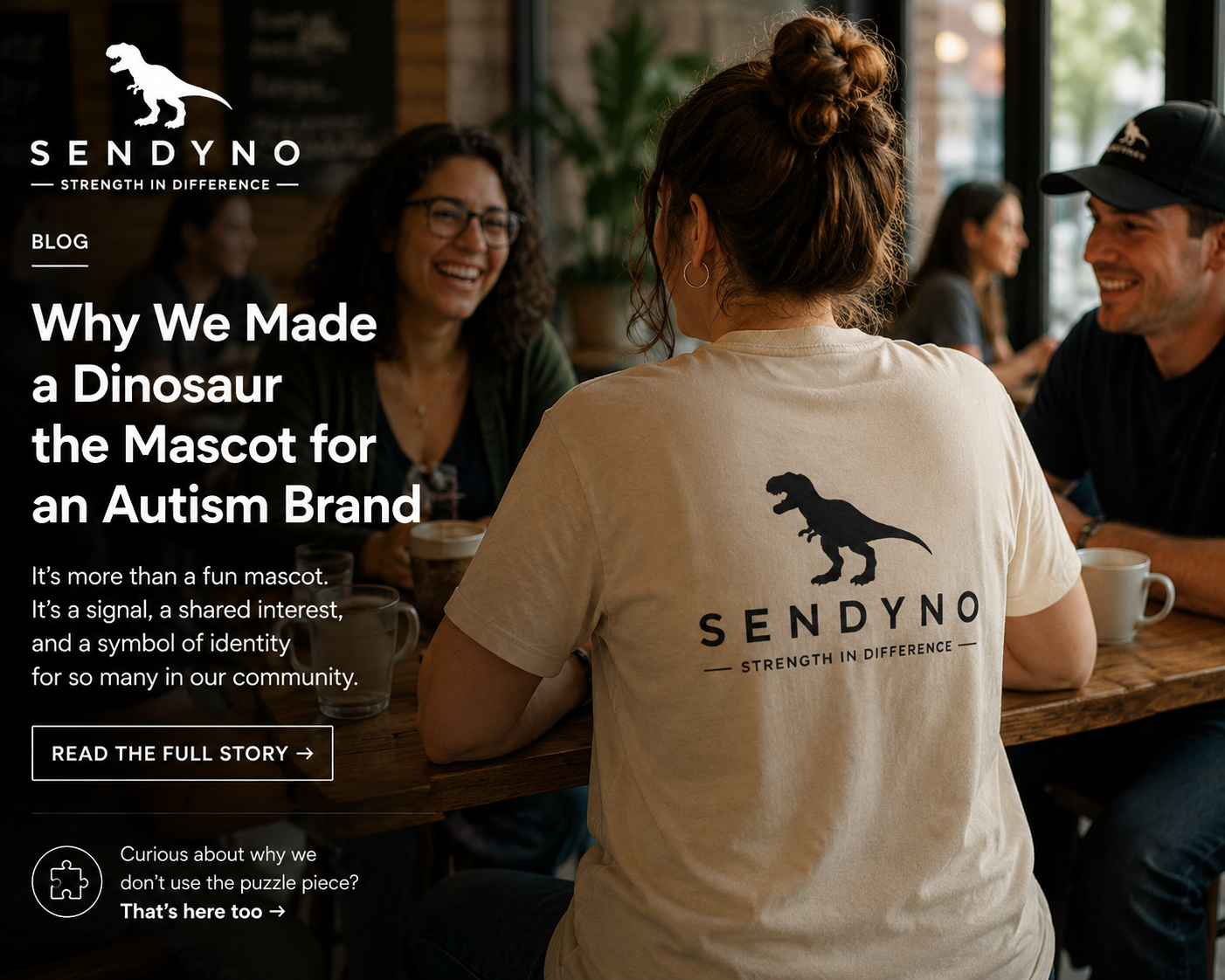 Why We Made a Dinosaur the Mascot for an Autism Brand