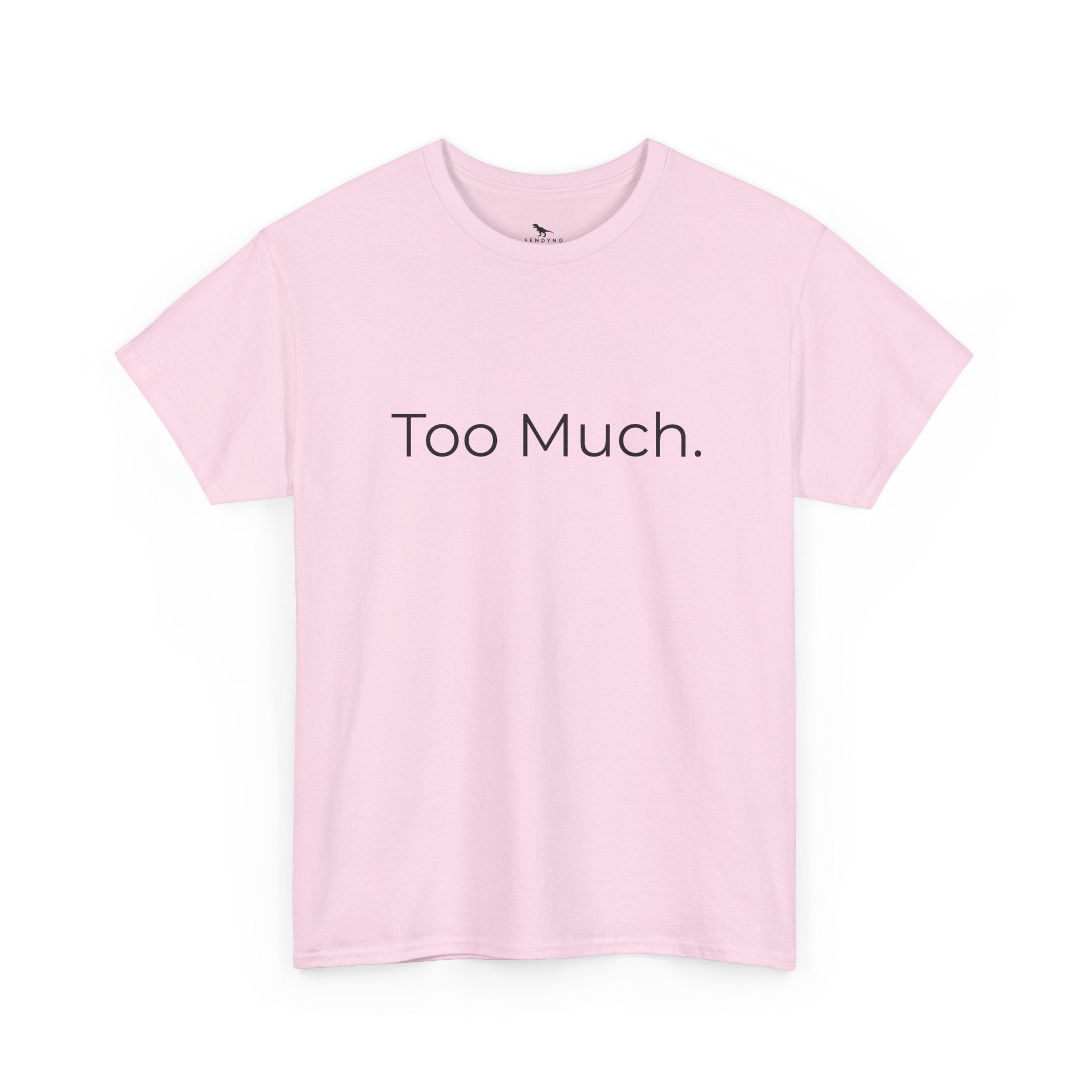 Too Much. Stepping Away. Tee