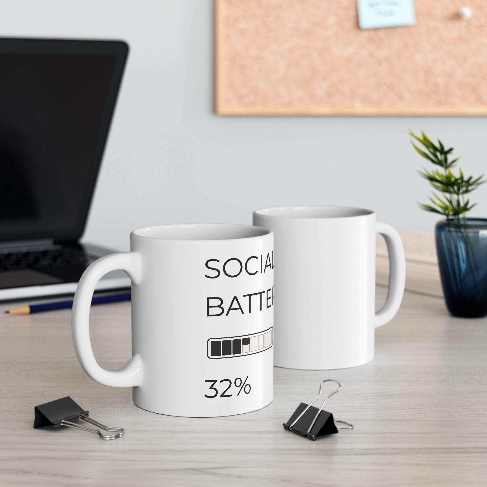 Social Battery Mug