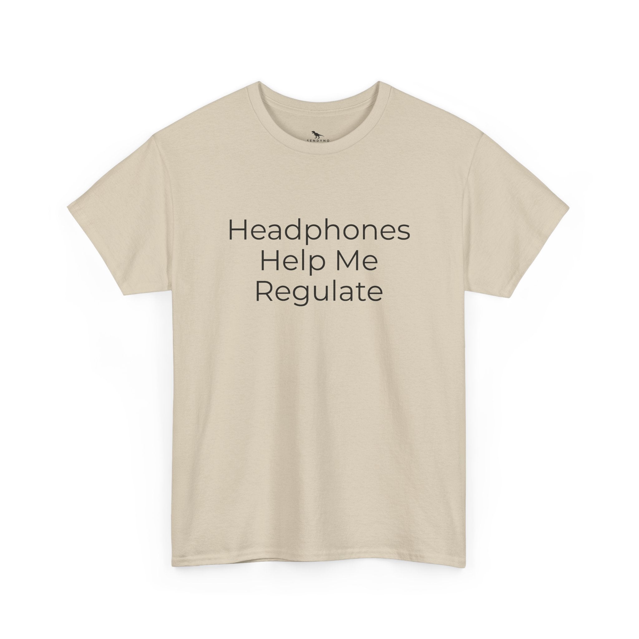 Headphones Help Me Regulate Tee