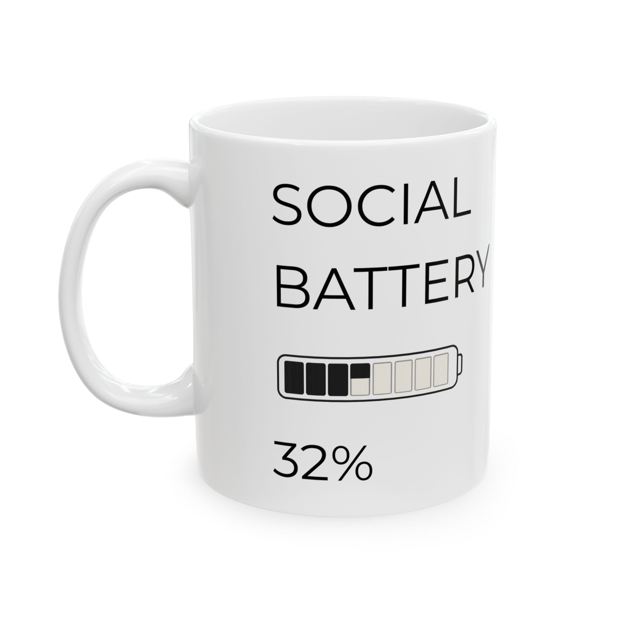 Social Battery Mug