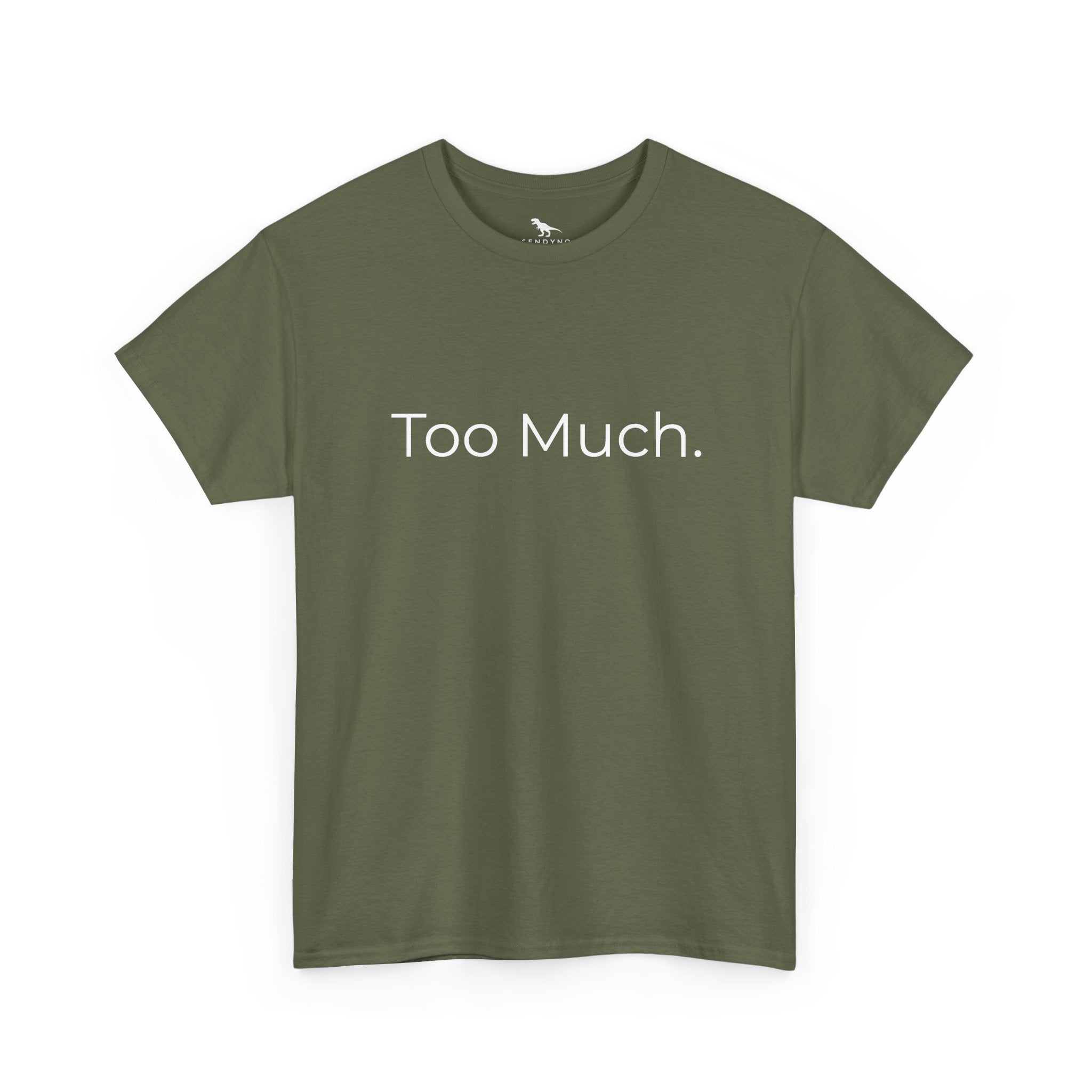 Too Much. Stepping Away. Tee