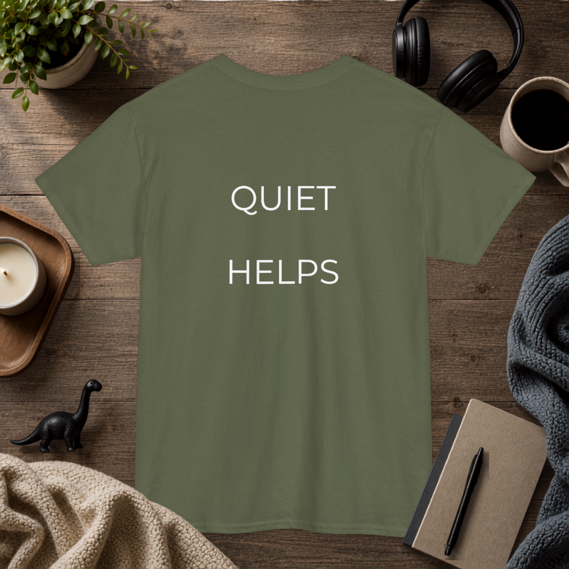 Quiet Helps Tee