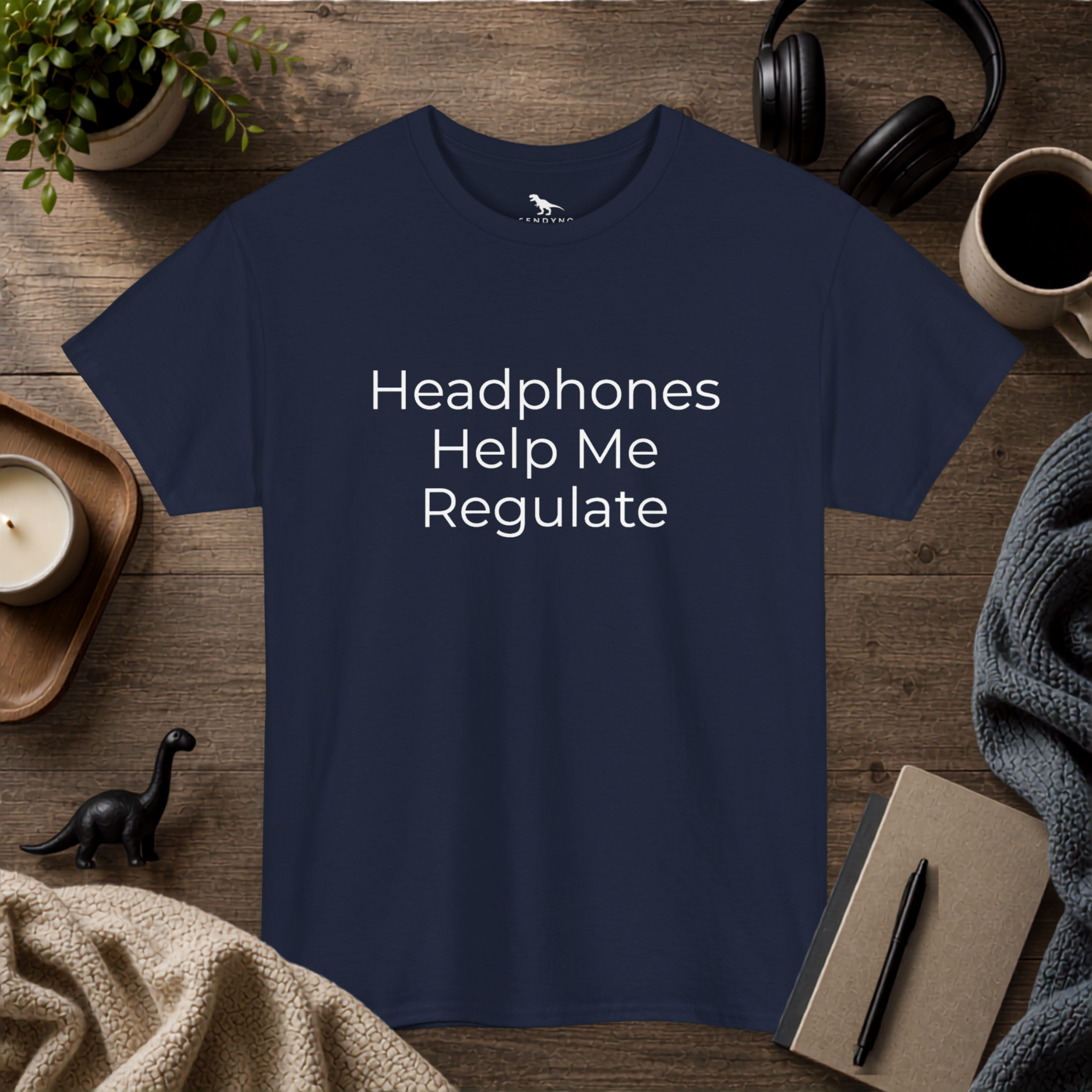 Headphones Help Me Regulate Tee