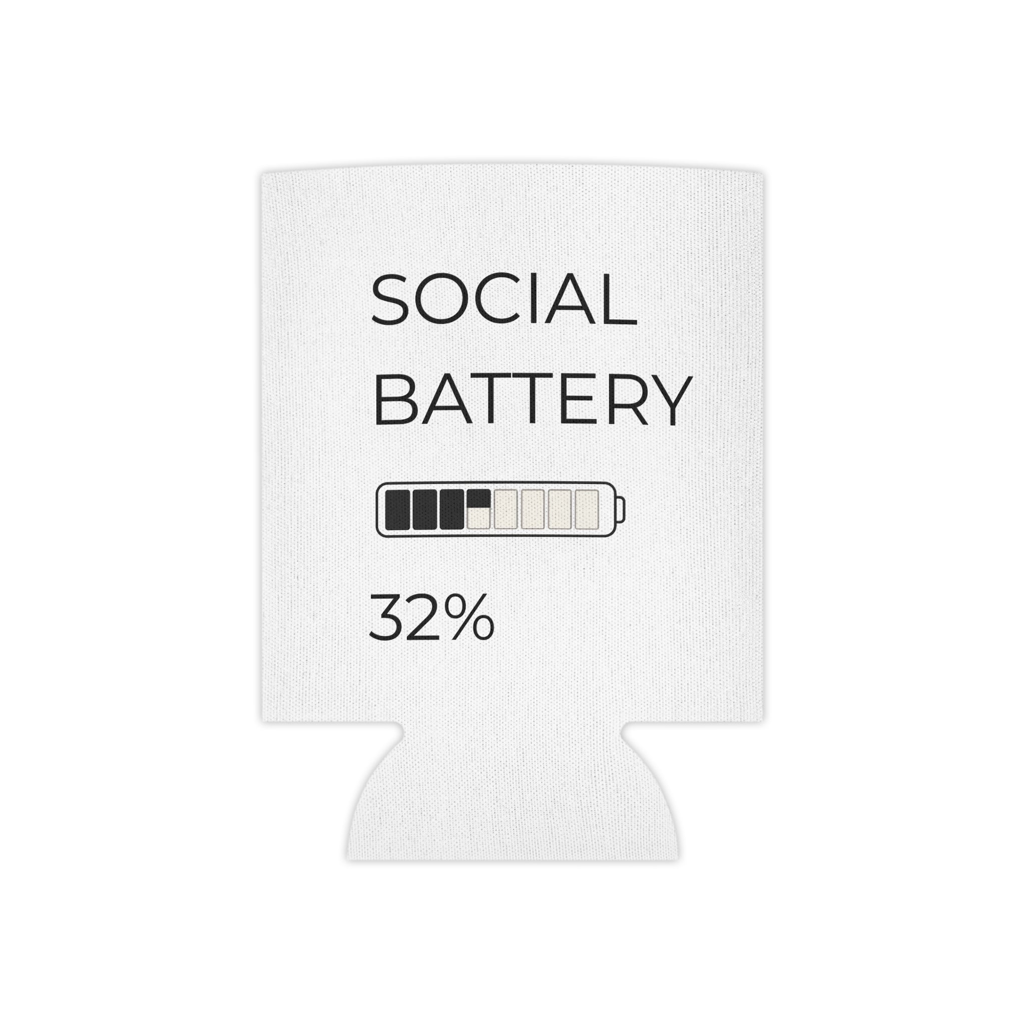 Social Battery Can Cooler