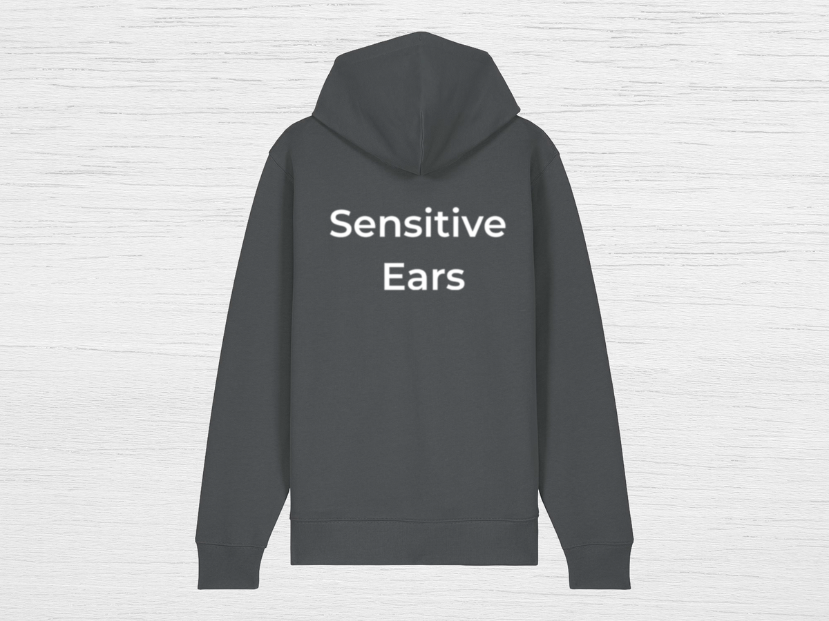 Sensitive Ears Zip Hoodie - SENdyno