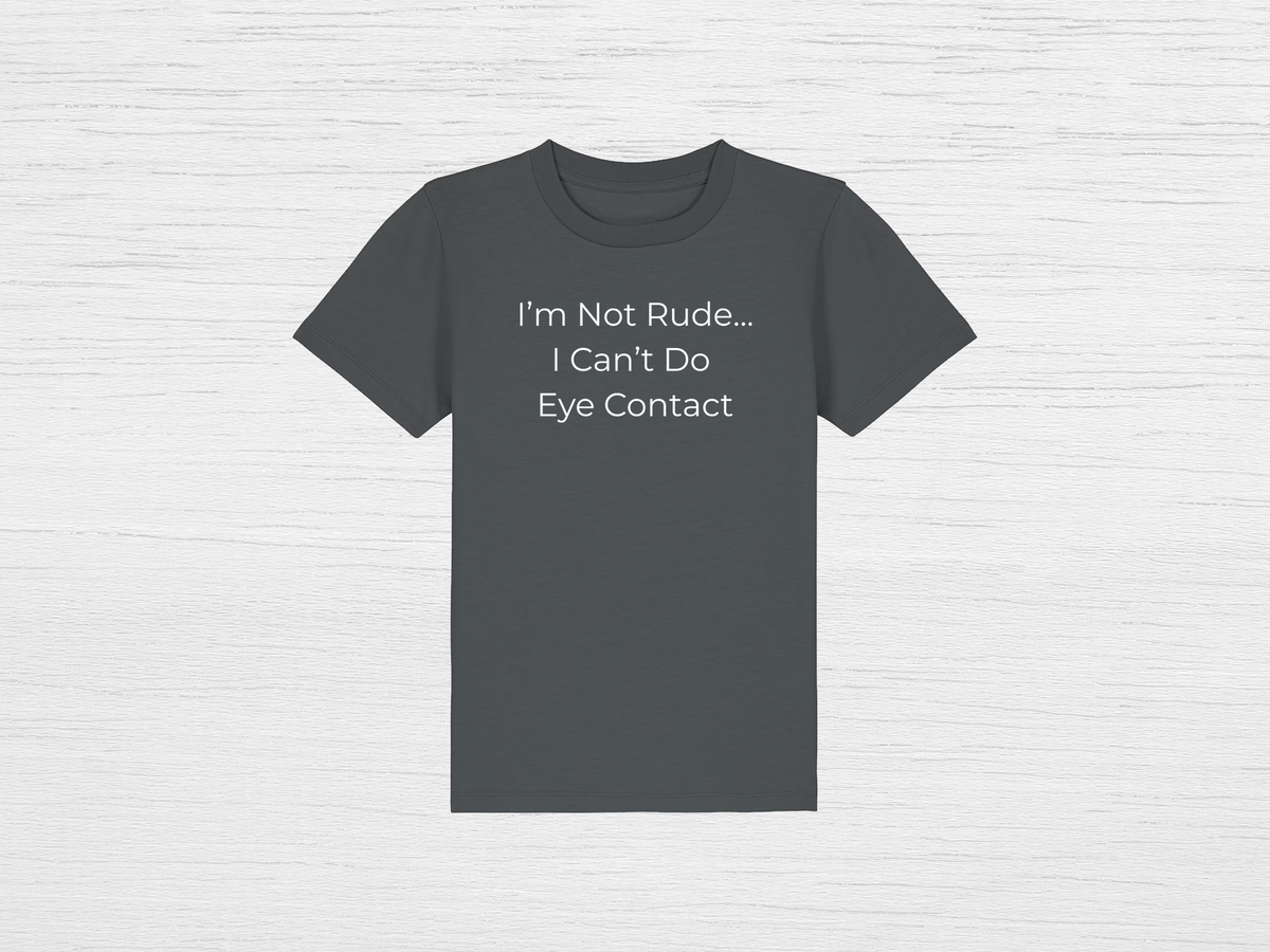 I'm Not Rude Kids Tee - SENdyno