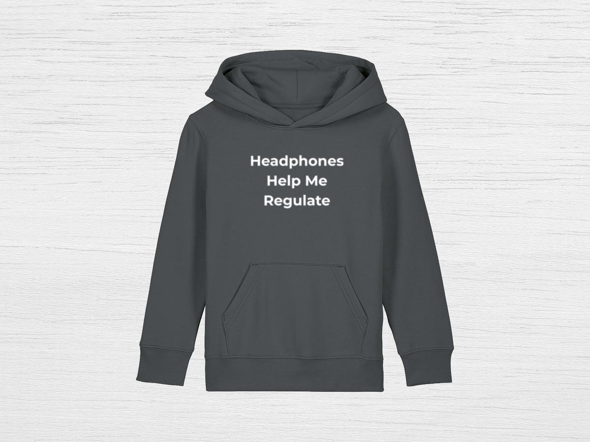 Headphones Help Me Regulate Hoodie - SENdyno