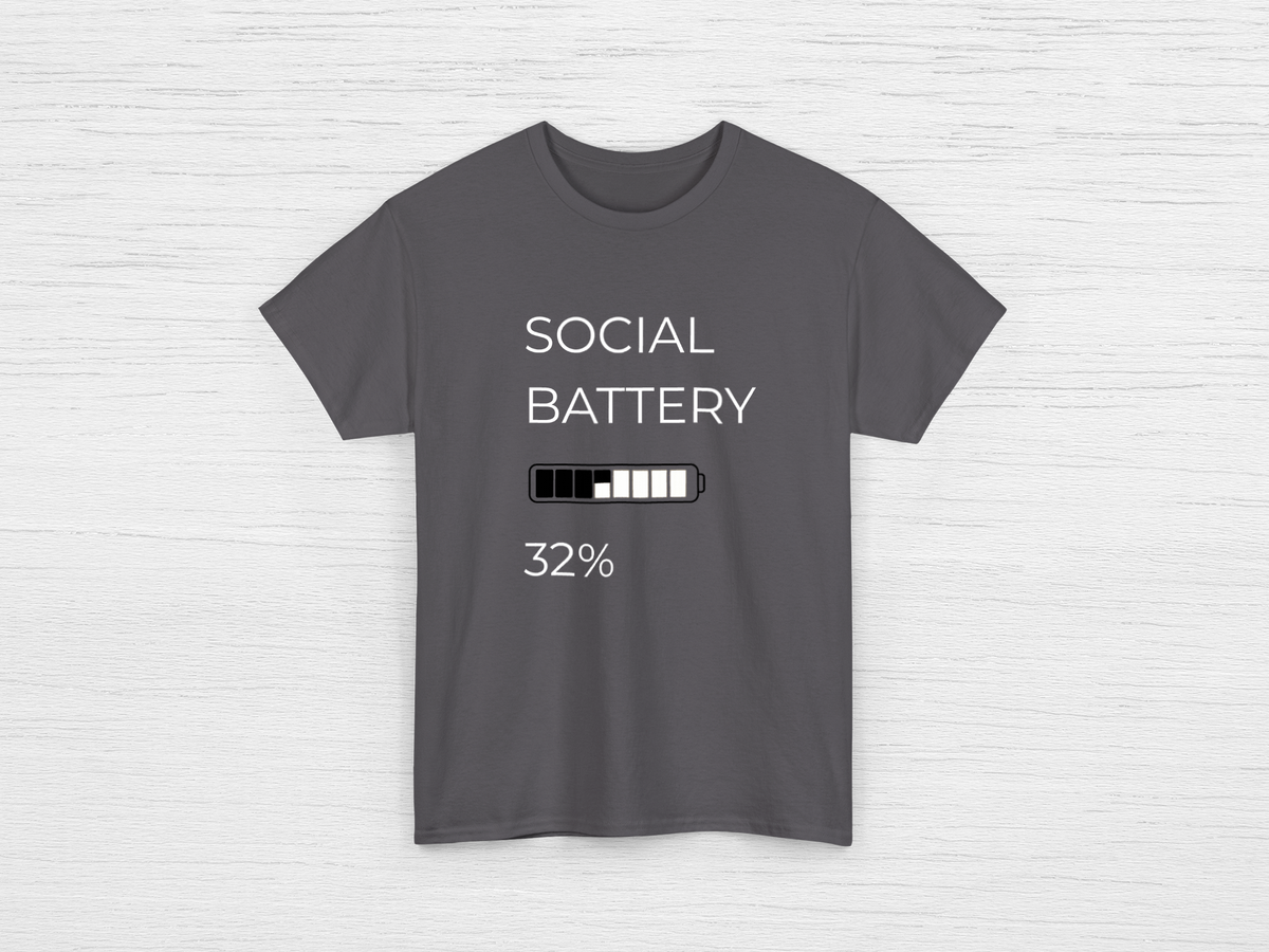 Social Battery Tee - SENdyno