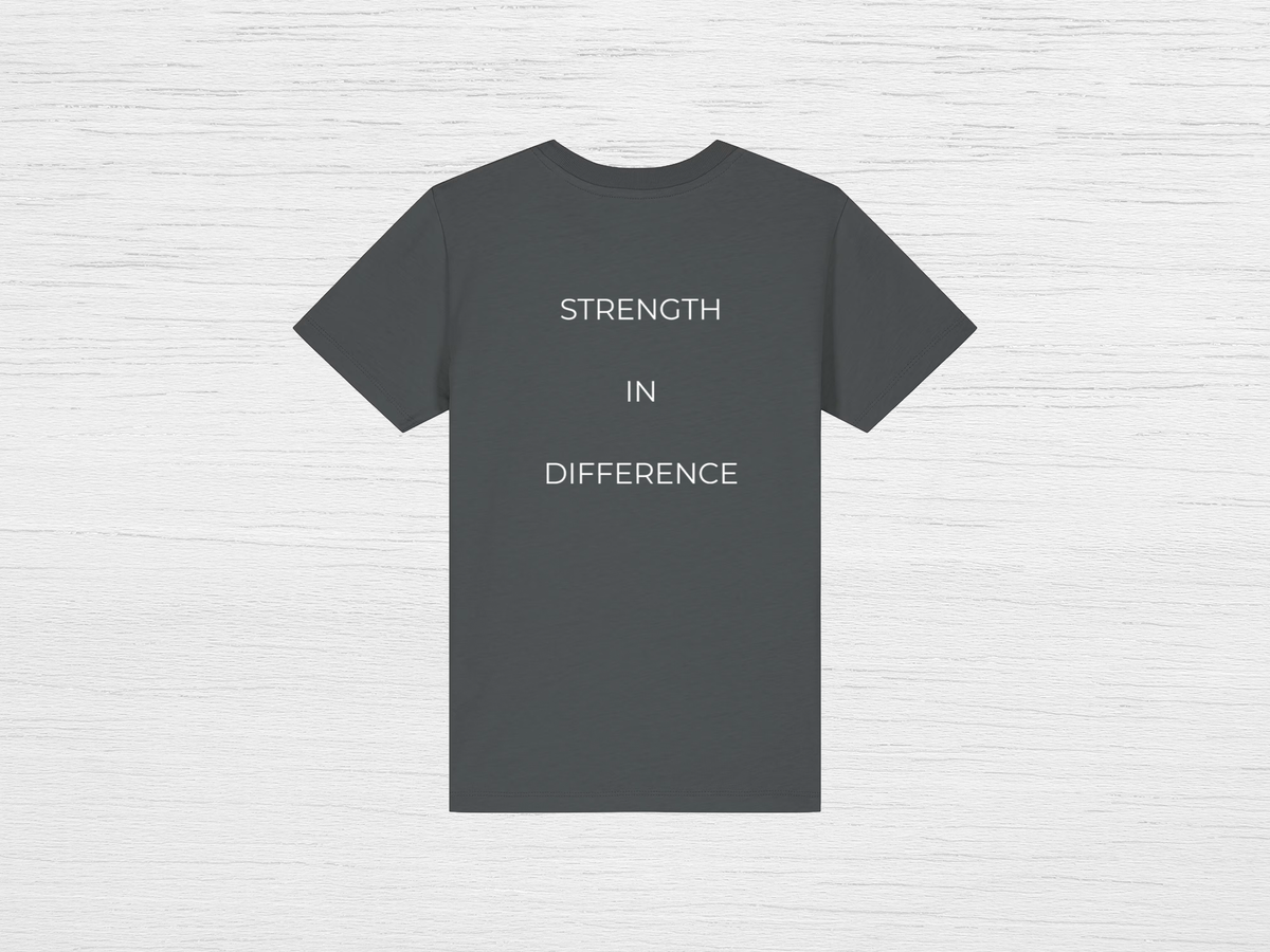 Strength In Difference Kids Tee - SENdyno