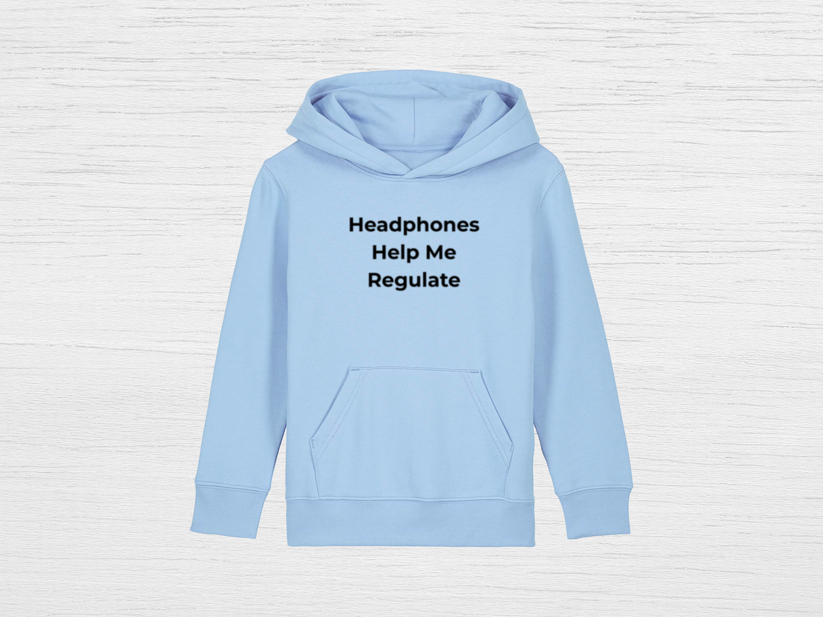 Headphones Help Me Regulate Hoodie - SENdyno
