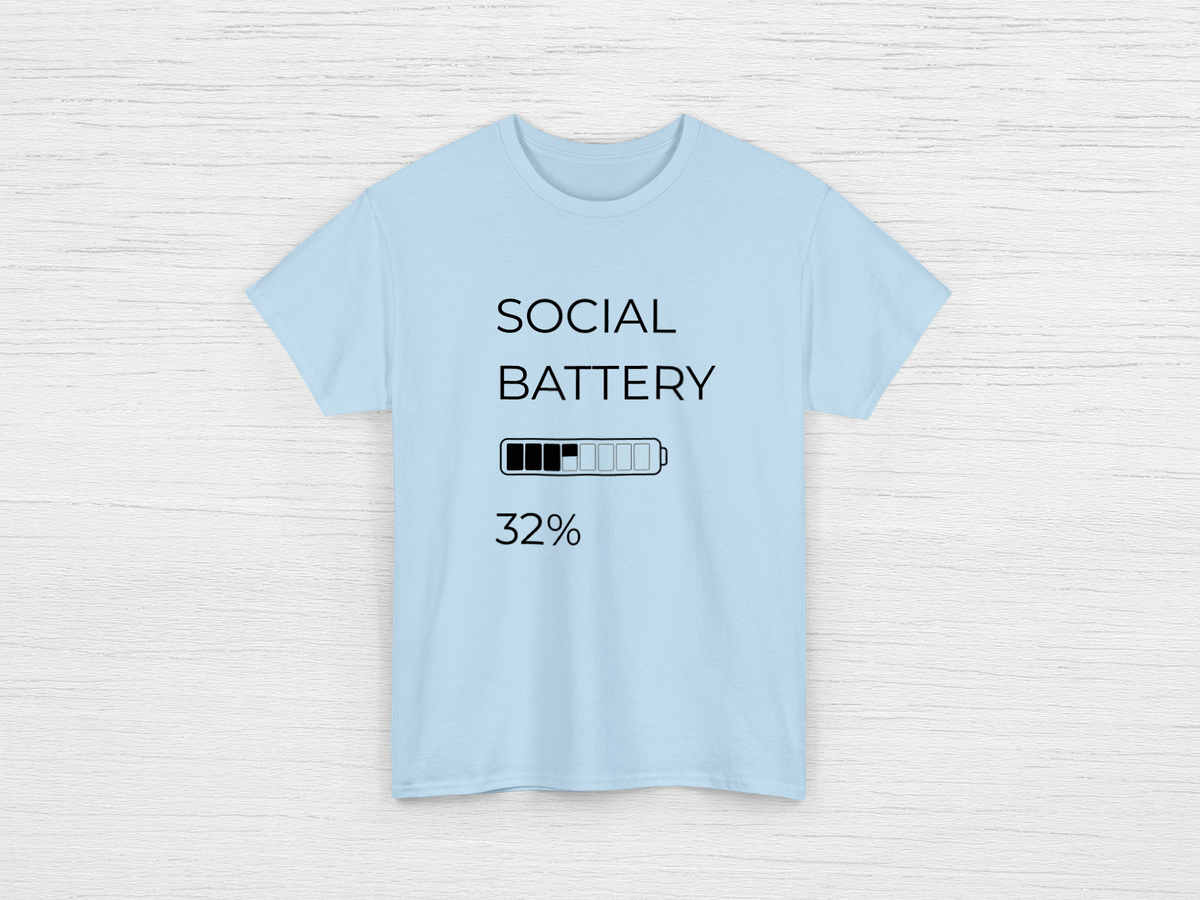 Social Battery Tee - SENdyno