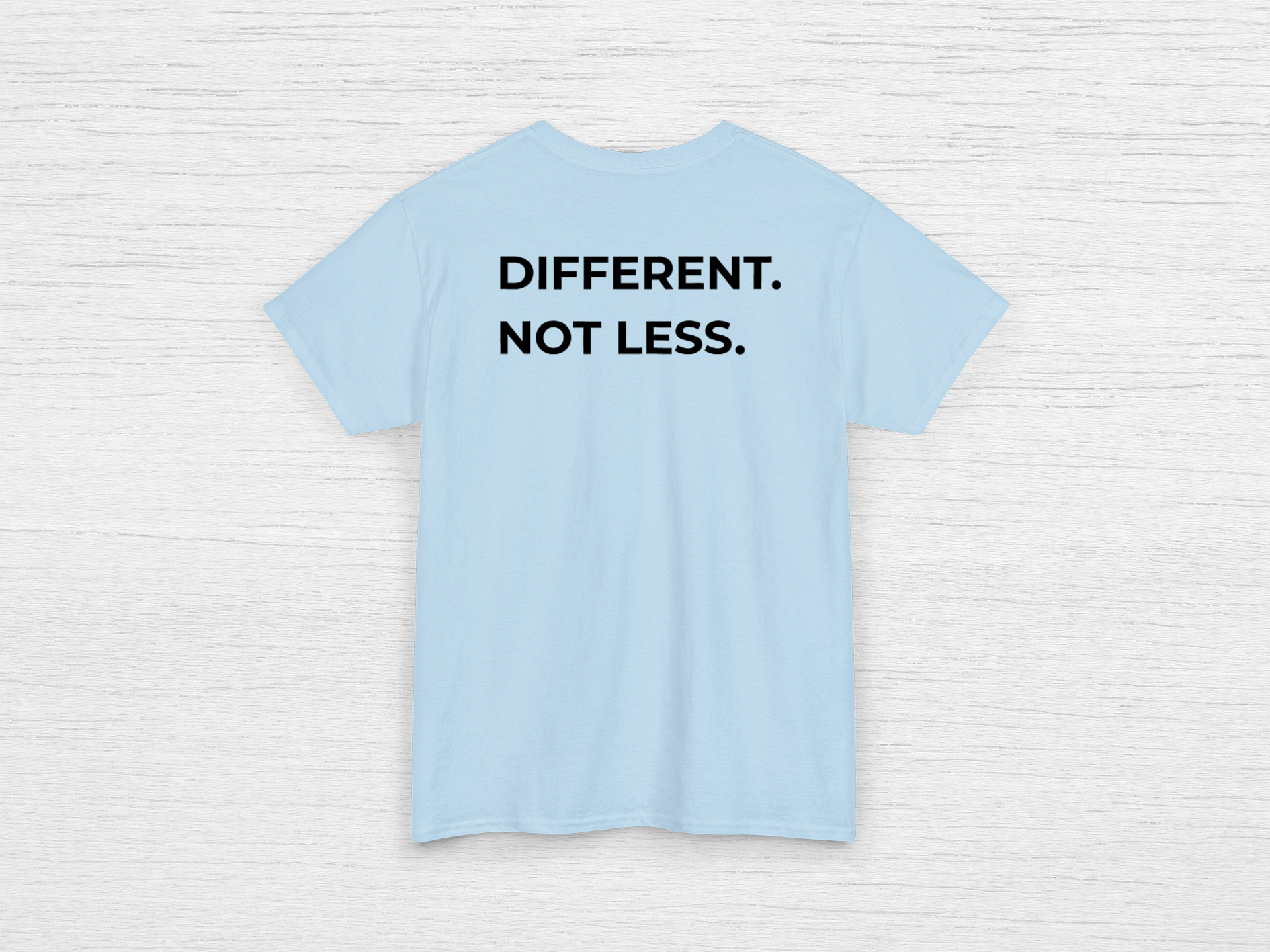Different. Not Less. Kids Tee