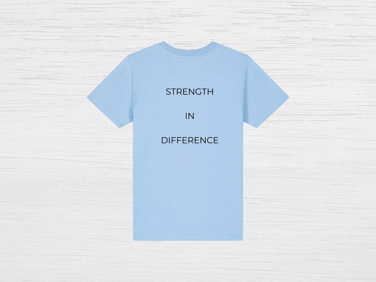 Strength In Difference Kids Tee - SENdyno