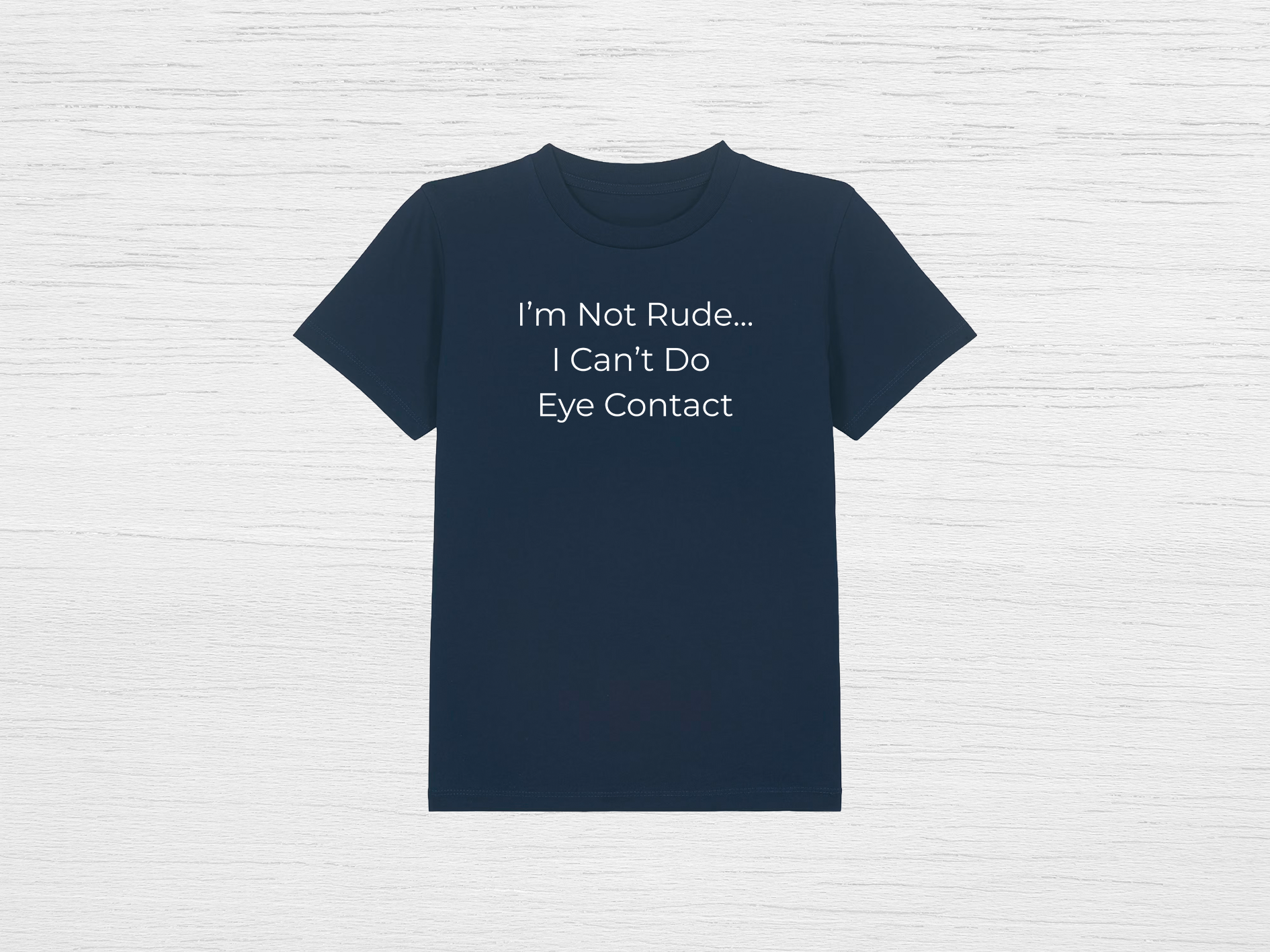 I'm Not Rude Kids Tee