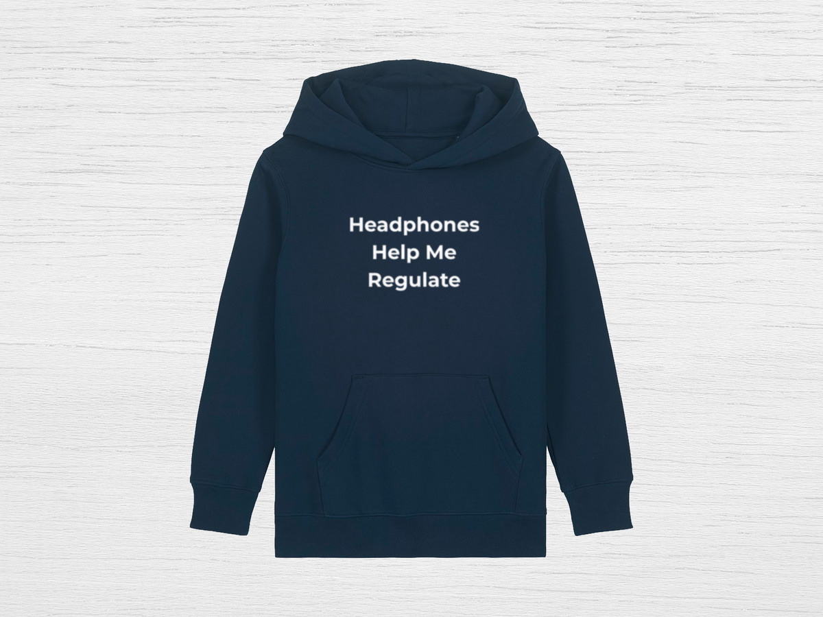 Headphones Help Me Regulate Hoodie - SENdyno