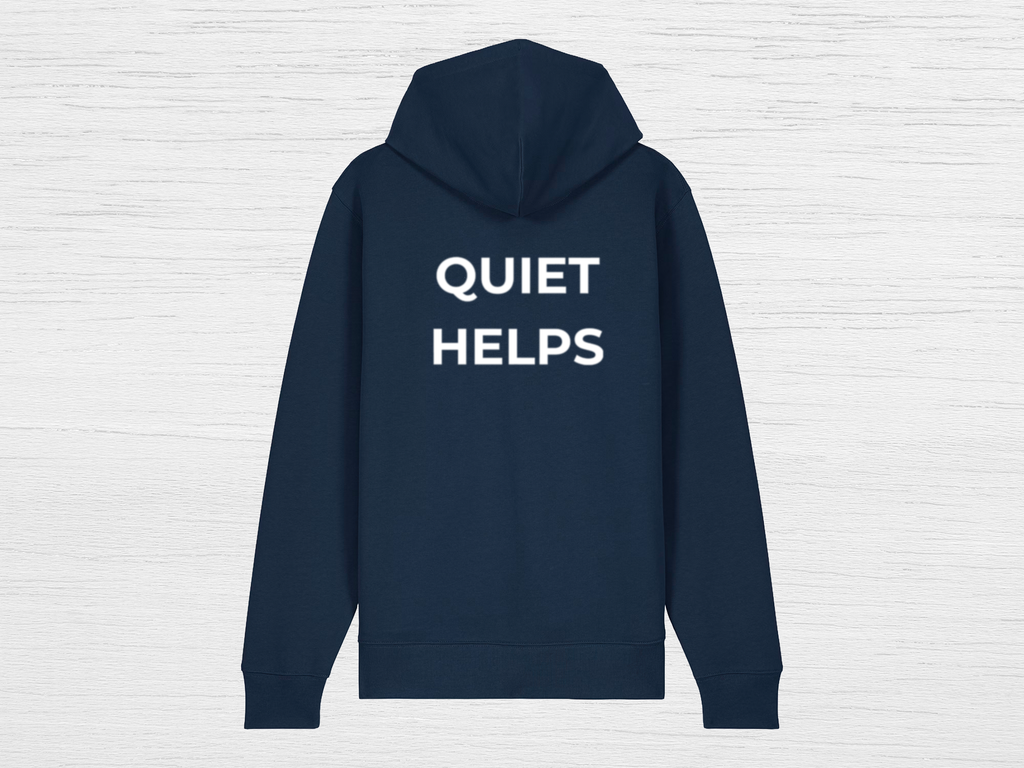 Quiet Helps Zip Hoodie