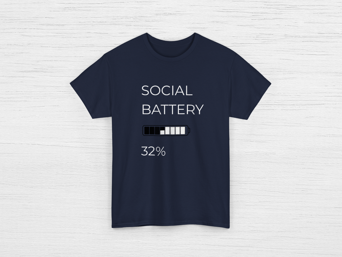 Social Battery Tee - SENdyno