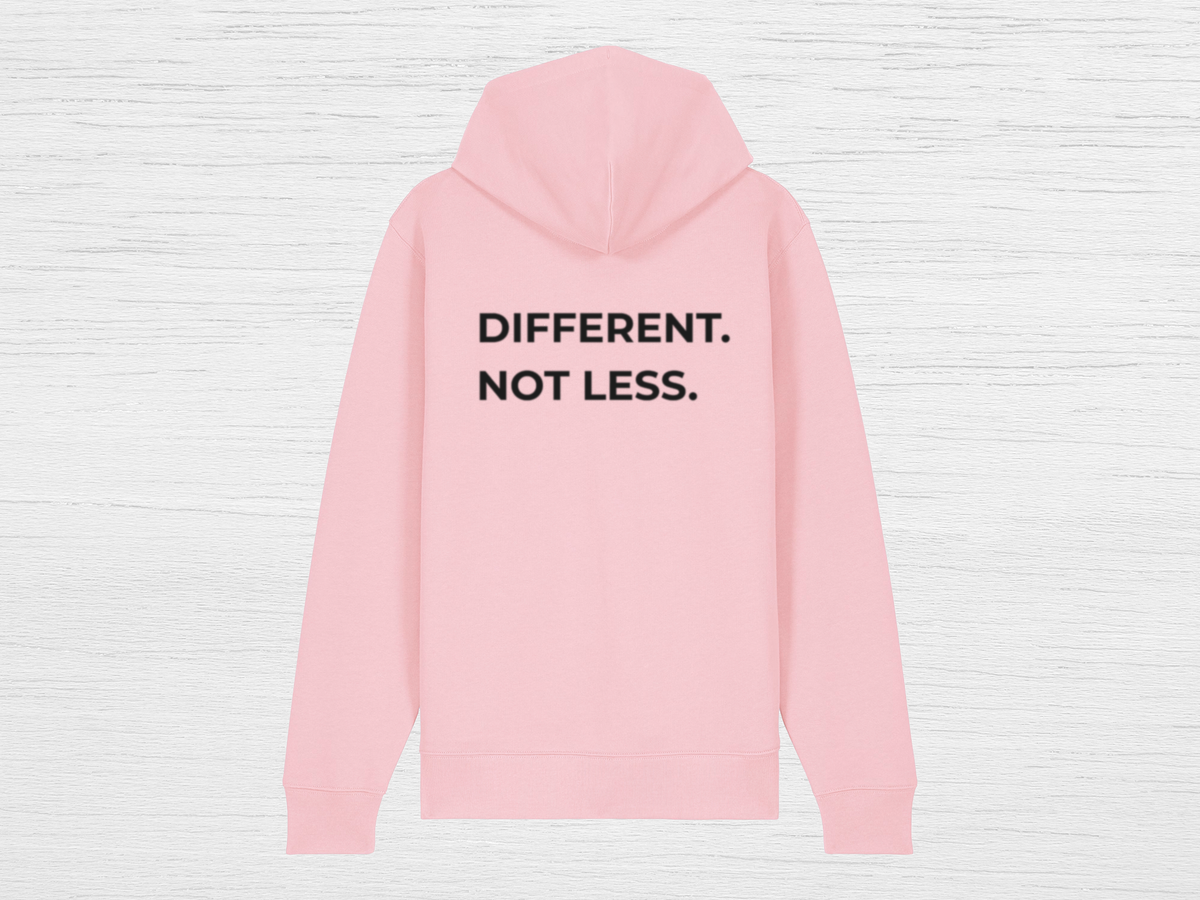 Different. Not Less. Zip Hoodie - SENdyno