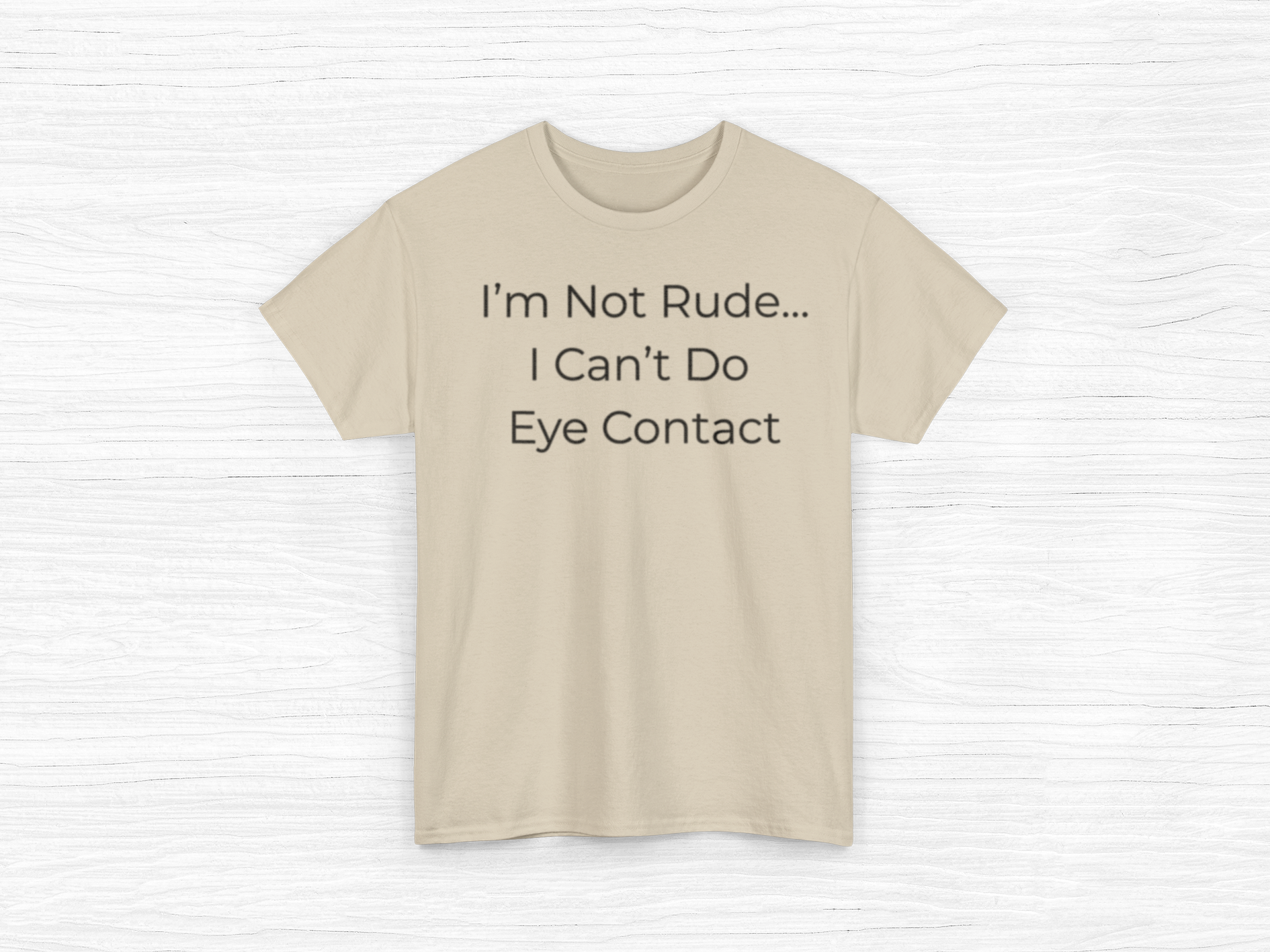 I'm Not Rude Tee